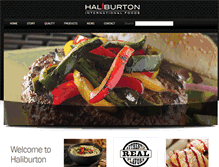 Tablet Screenshot of haliburton.net