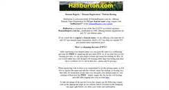 Desktop Screenshot of haliburton.com
